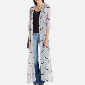 Show me your MUMU Bull Sheer Kimono White Sz L